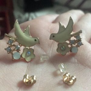Dove earrings